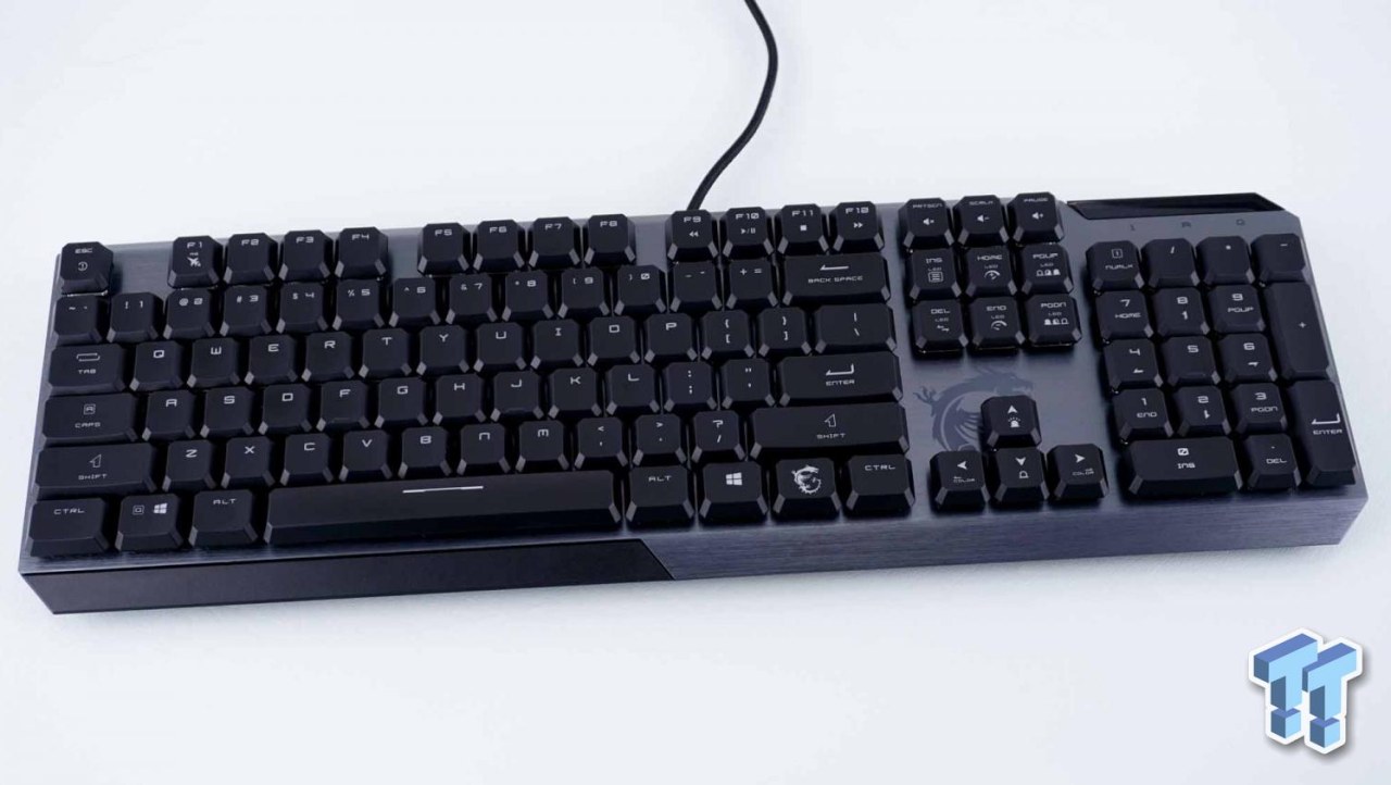 MSI Vigor GK50 Low Profile Gaming Keyboard Review