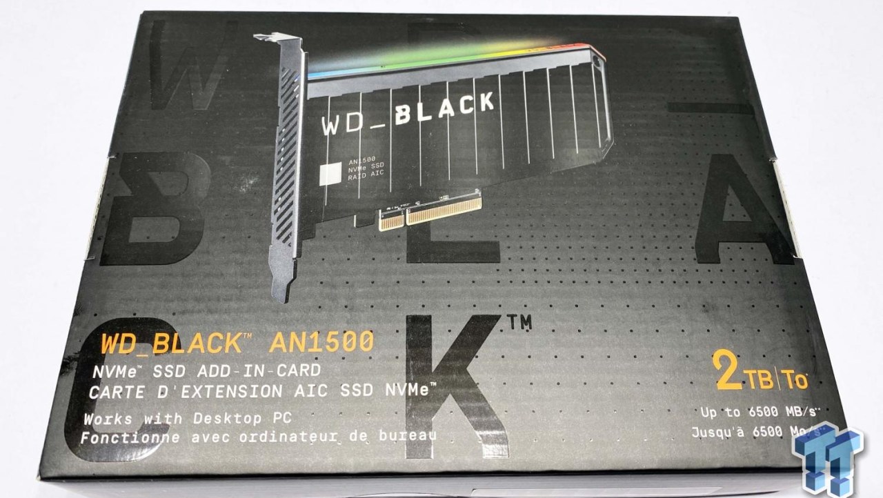 WD_BLACK AN1500 2TB AIC PCIe NVMe SSD Review