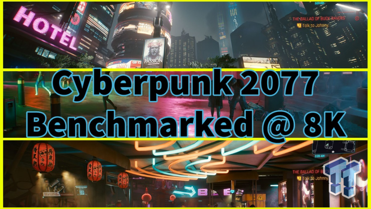 Cyberpunk 2077 Benchmarked at 8K: Future GPU Technology Required
