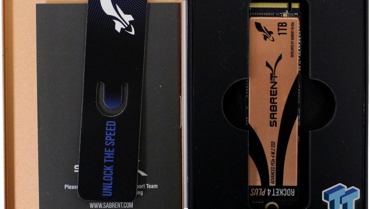 Sabrent Rocket 4 Plus 1TB M.2 NVMe SSD Review
