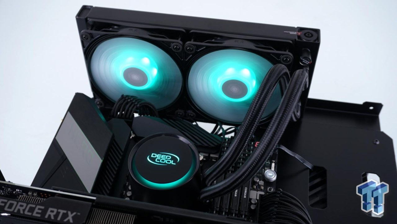 DEEPCOOL CASTLE 240R 240mm Liquid CPU Cooler Review