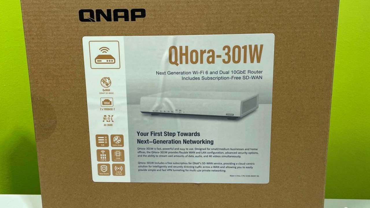 QNAP QHora-301W SMB Router Review