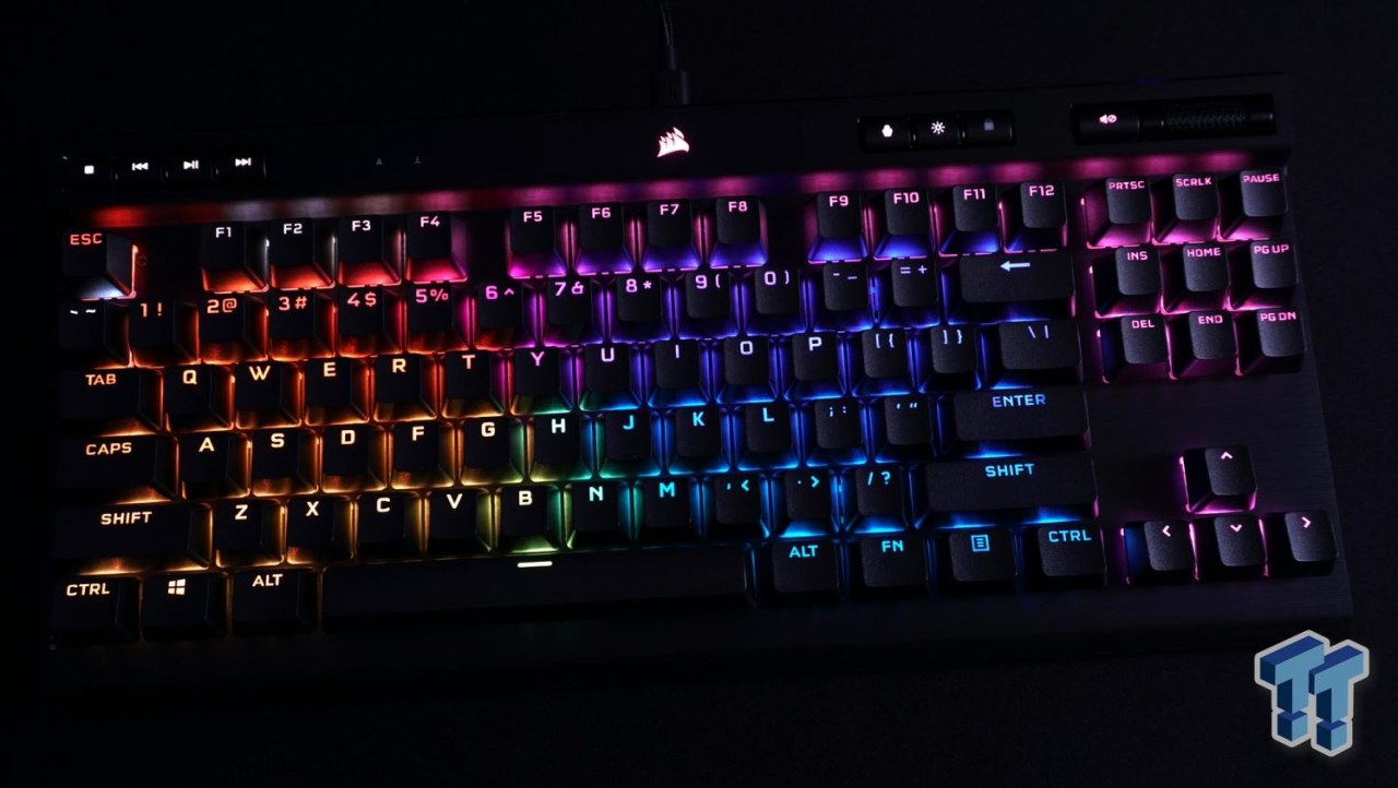 Corsair K70 RGB TKL Champion Series Mechanical Gaming Keyboard Review