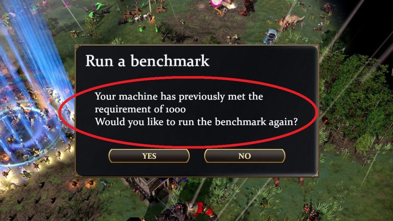 Age of Mythology Retold benchmarked on RTX 4090 at 4K maxed graphics