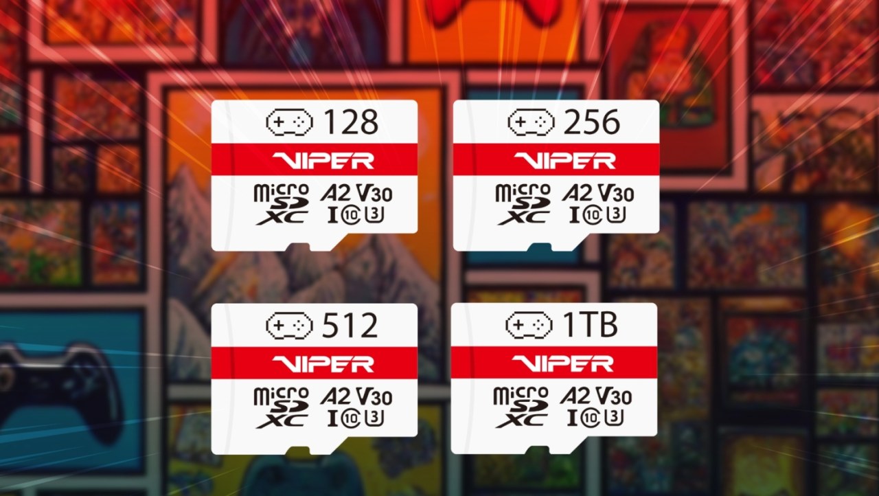Patriot's Viper Gaming brand now has a gaming microSD for handhelds like the Steam Deck
