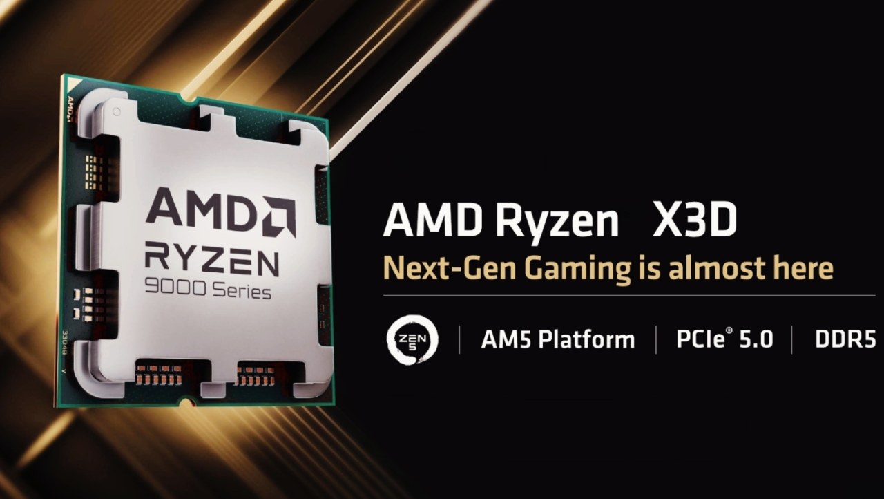 AMD Ryzen 7 9800X3D, overclocked to 5.46 GHz, outperforms the 7800X3D by 24%