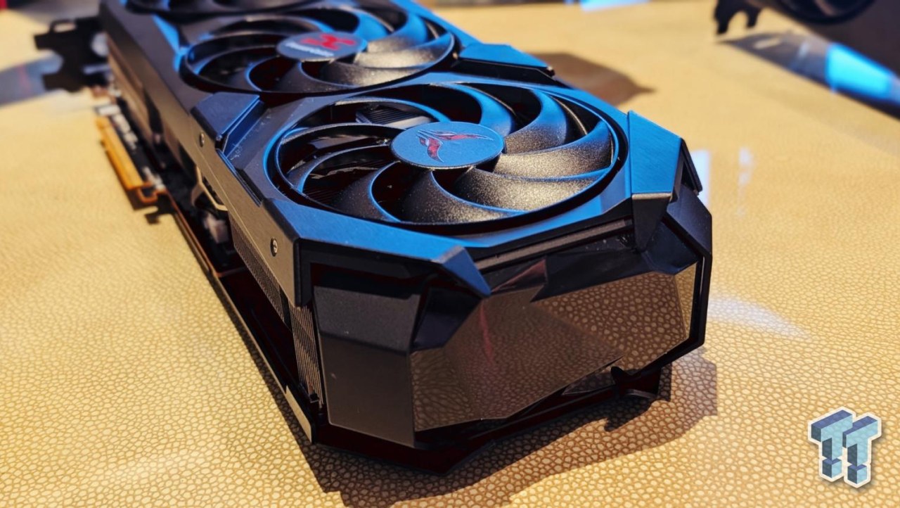 PowerColor's Radeon RX 9070 XT Red Devil up close, all-white model also coming