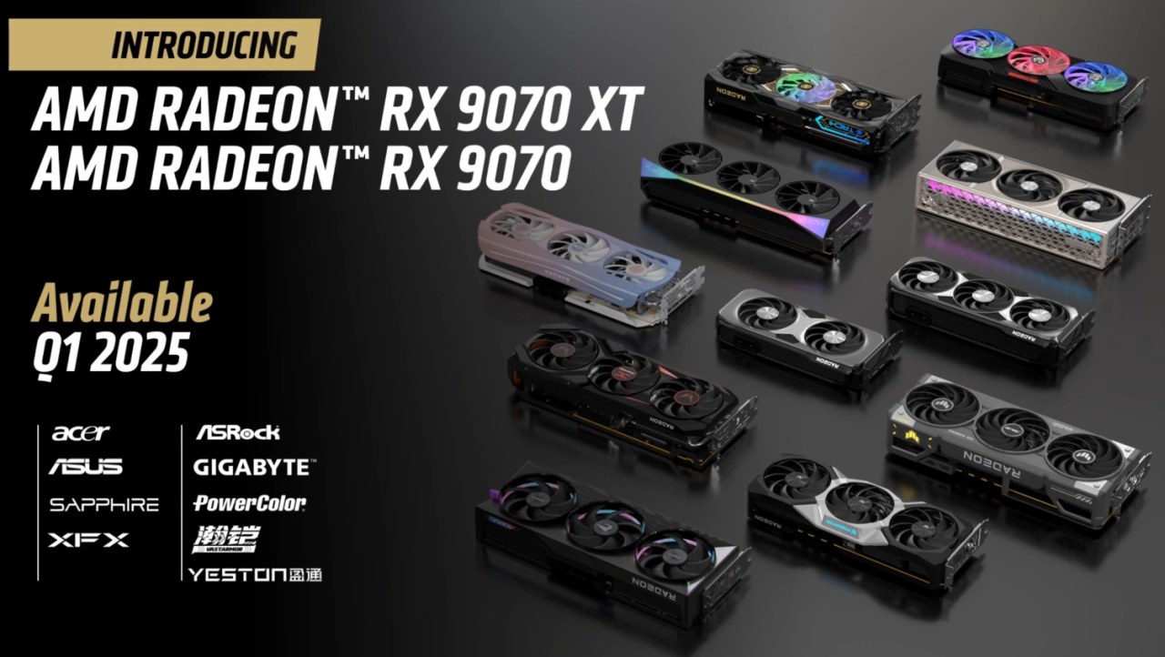 AMD's new RDNA 4-based Radeon RX 9070 XT vs RTX 4080 gaming benchmarks leaked