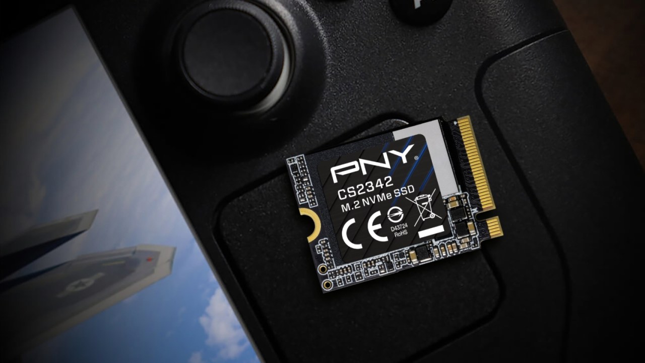 PNY's new M.2 2230 SSD is for portable gaming devices like the Steam Deck