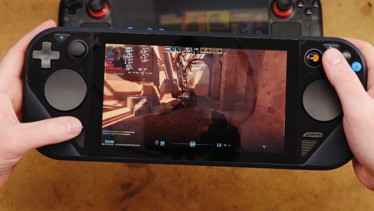 Steam Deck prototype has half the gaming performance of the retail unit