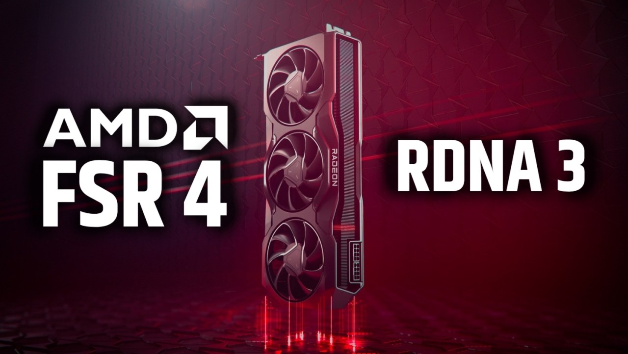 FSR 4 running on a Radeon RX 7900 XTX is possible, but performance takes a big hit