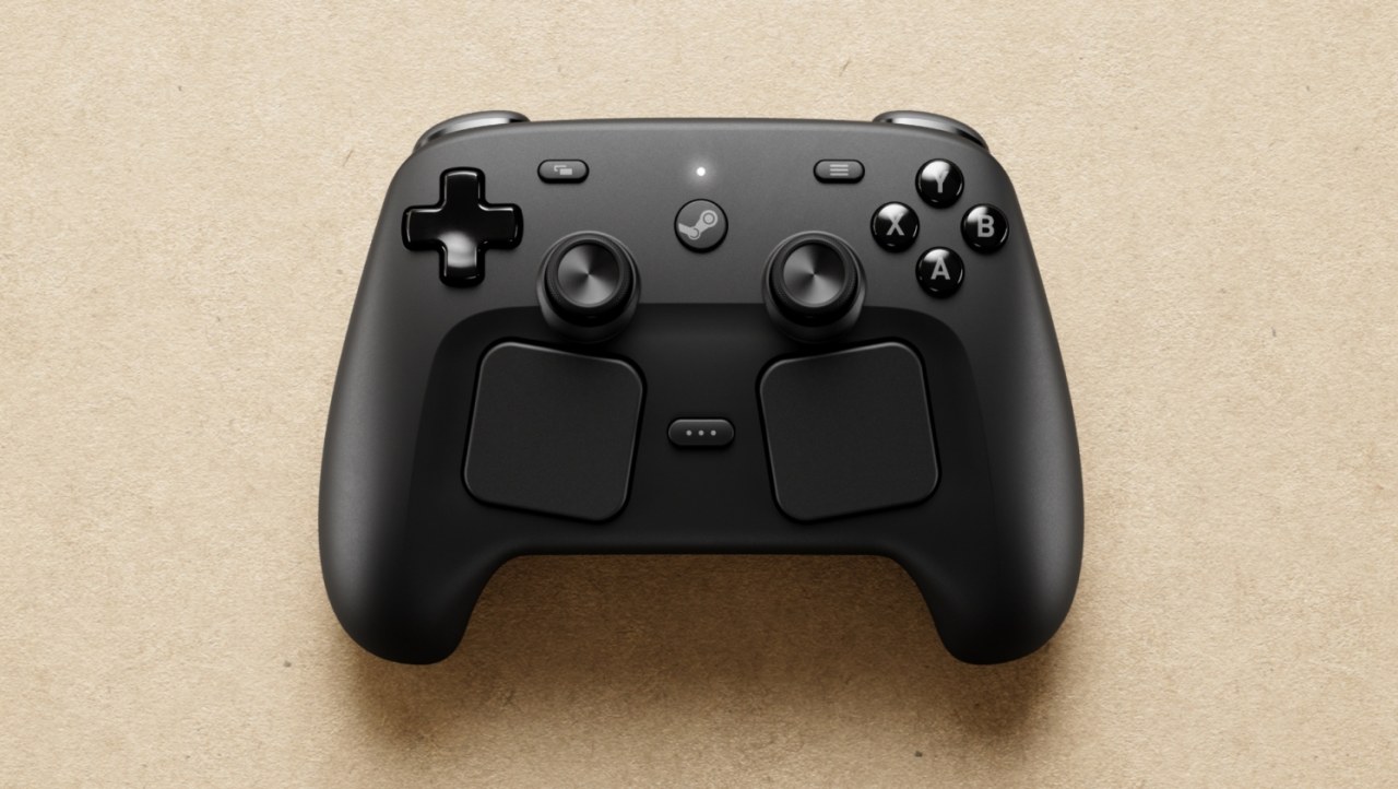 Valve's new Steam Controller pairs TMR thumbsticks and touchpads in a unique design