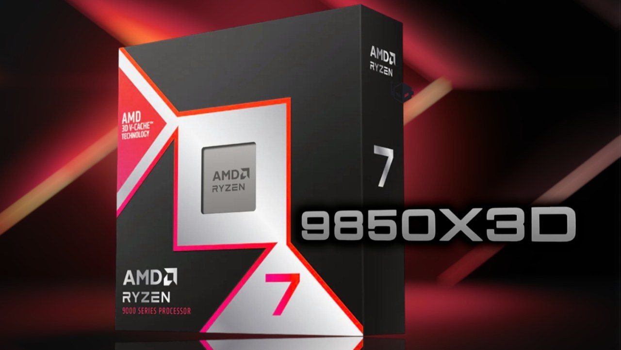 AMD's new Ryzen 7 9850X3D CPU leaks: 5% faster than 9800X3D, but 20% faster than 7800X3D
