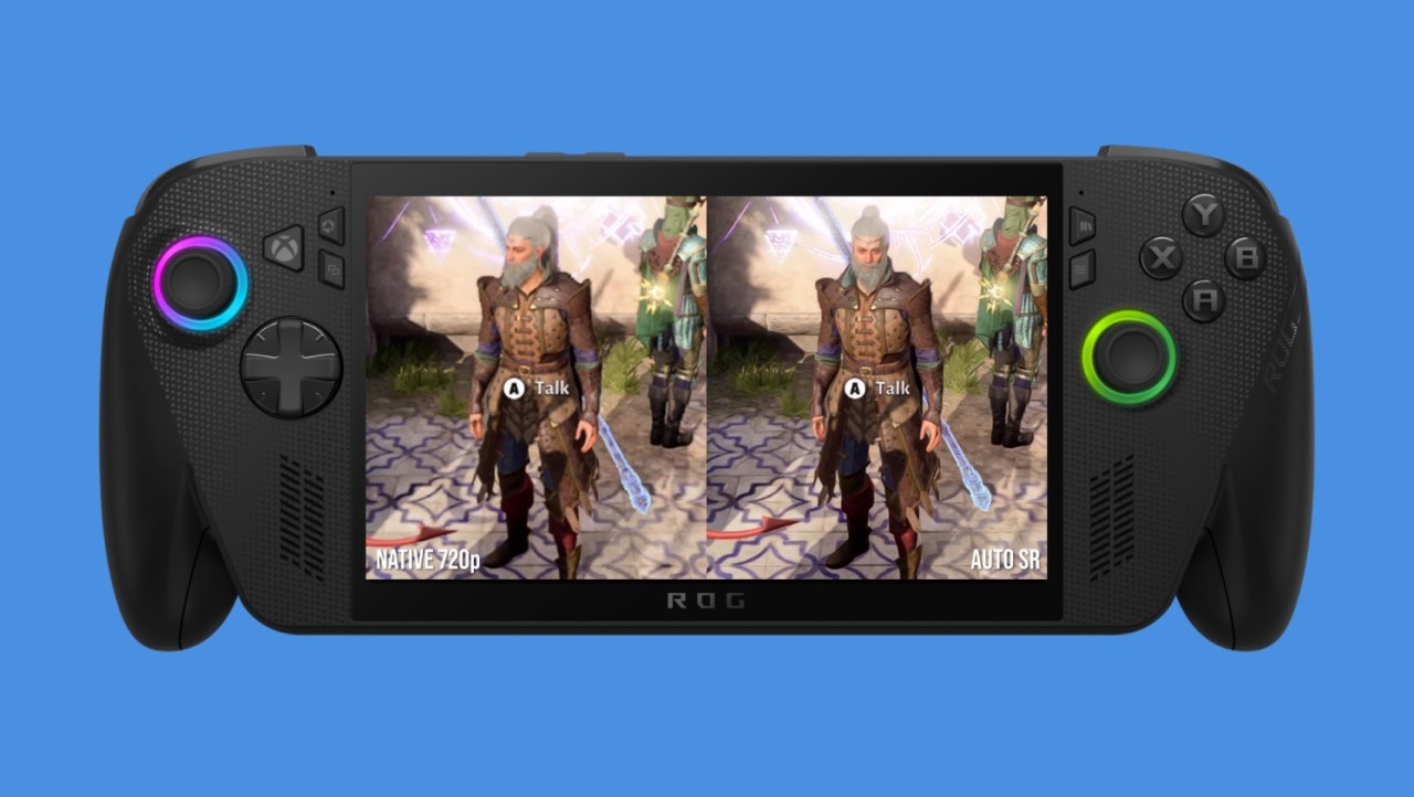 Windows 11 will add AI upscaling for the ROG Xbox Ally X in early 2026