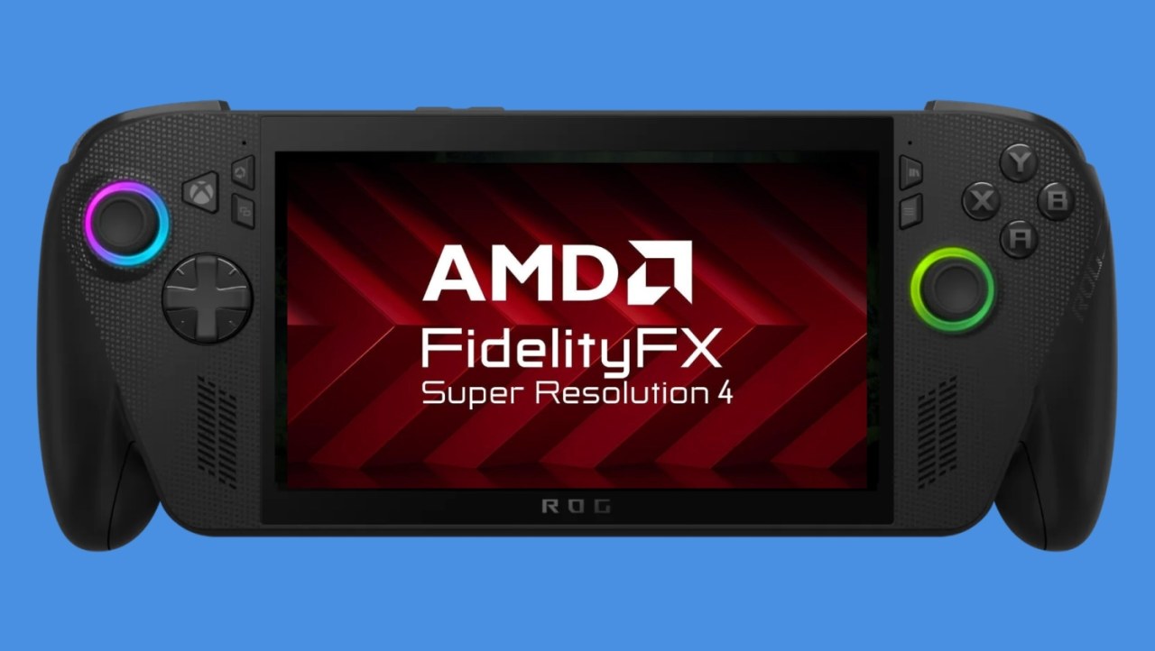 FSR 4 AI upscaling isn't coming to current gaming handhelds or Ryzen AI devices