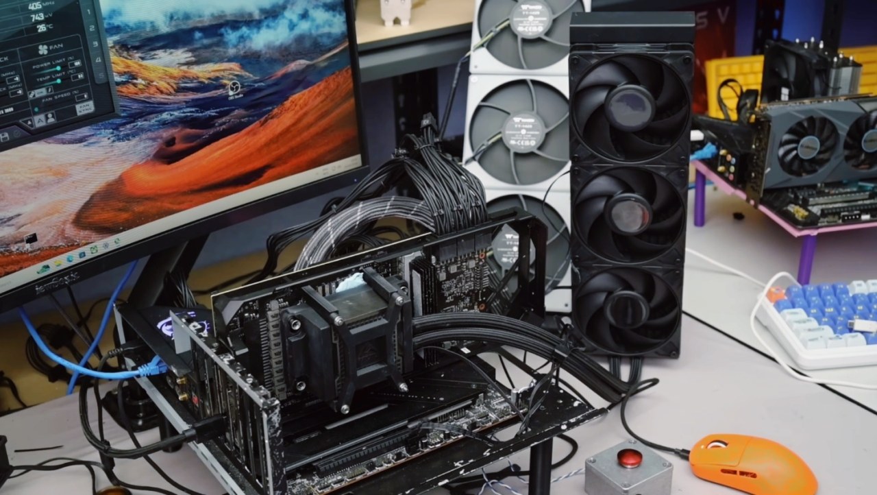 AIO mod sees GeForce RTX 3080 VRAM temperature drop from 100 degrees to 50