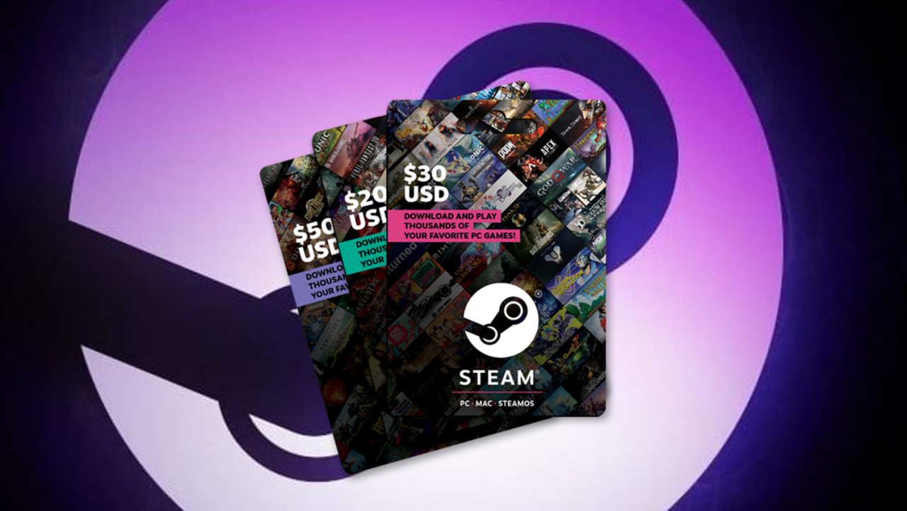 Rampant fraud forces Valve to cut Steam gift card sales