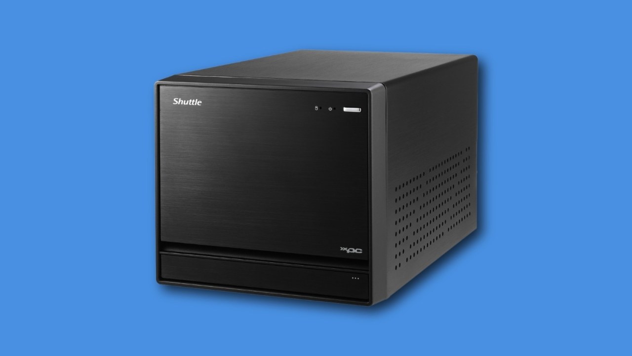 Shuttle's new bare-bones PC lets you build your own Steam Machine