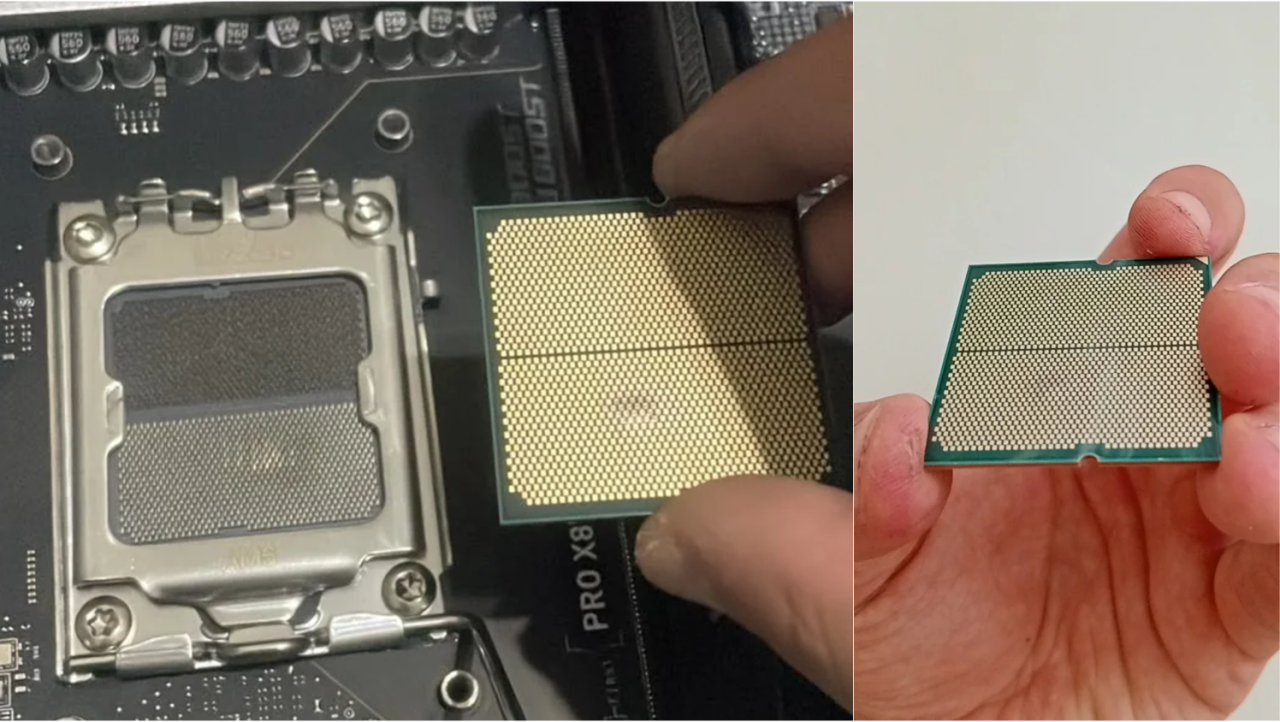 AMD Ryzen 7 7800X3D CPU burns and swells even after using AMD's updated BIOS