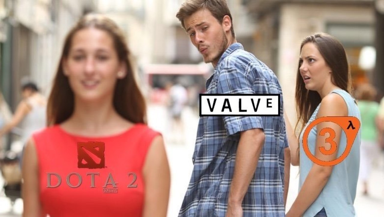 Steam reviews of Dota 2 say it KILLED Half-Life 3