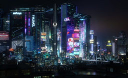 Cyberpunk 2077's map is smaller than The Witcher 3, but more condensed