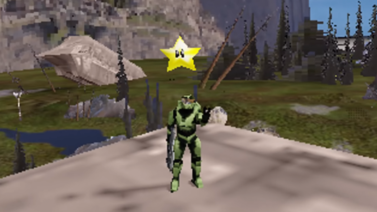 Halo: Infinite demake channels Nintendo 64 graphics from 1996