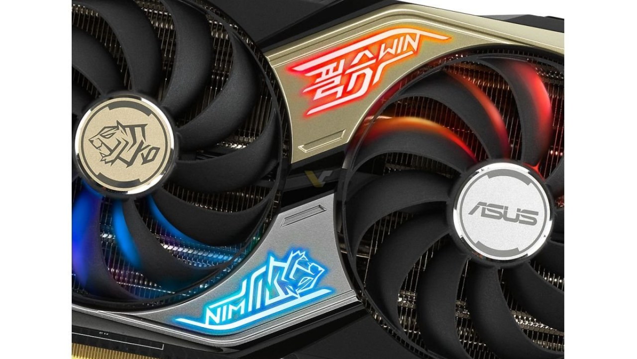 ASUS shows off GeForce RTX 3070 KO (Korean Origin) graphics card