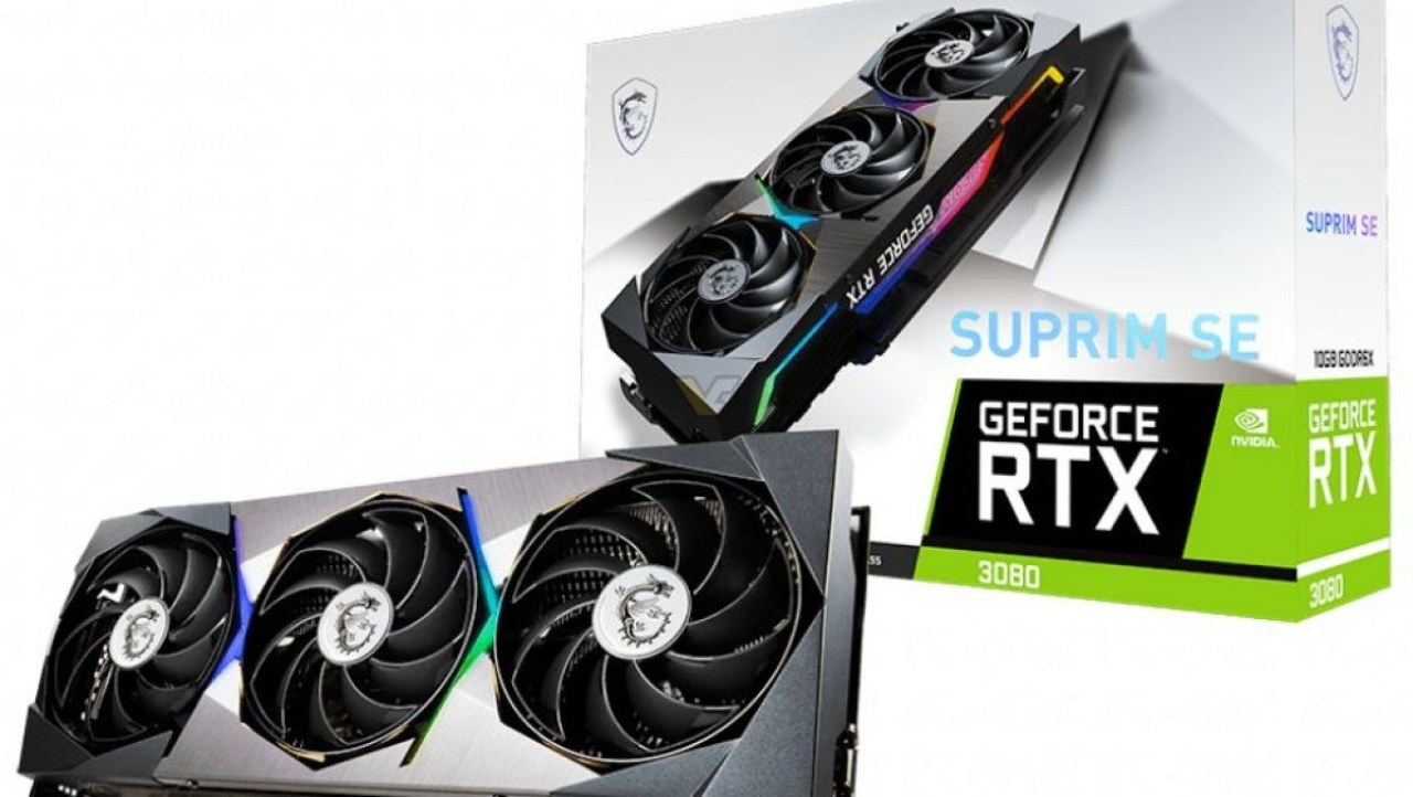 MSI launches tweaked GeForce RTX 3080, RTX 3070 SUPRIM SE cards