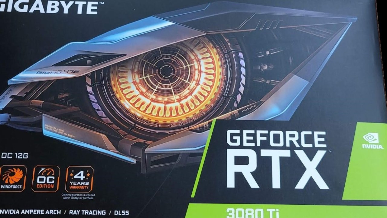 GIGABYTE's new GeForce RTX 3080 Ti Gaming OC model spotted early
