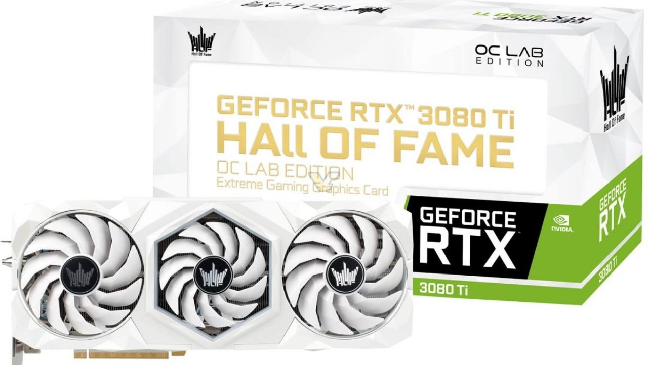 GALAX reveals flagship GeForce RTX 3080 Ti Hall of Fame graphics card