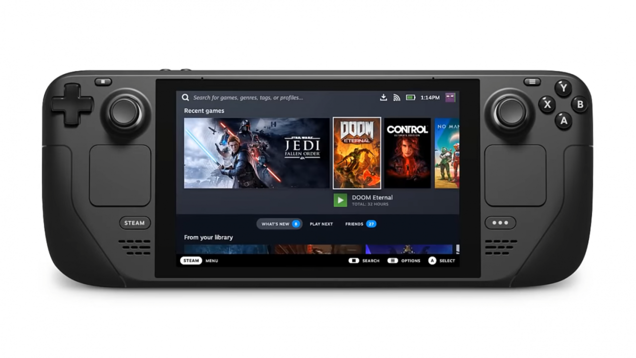 Steam Deck can handle all Steam games performance-wise, even new ones