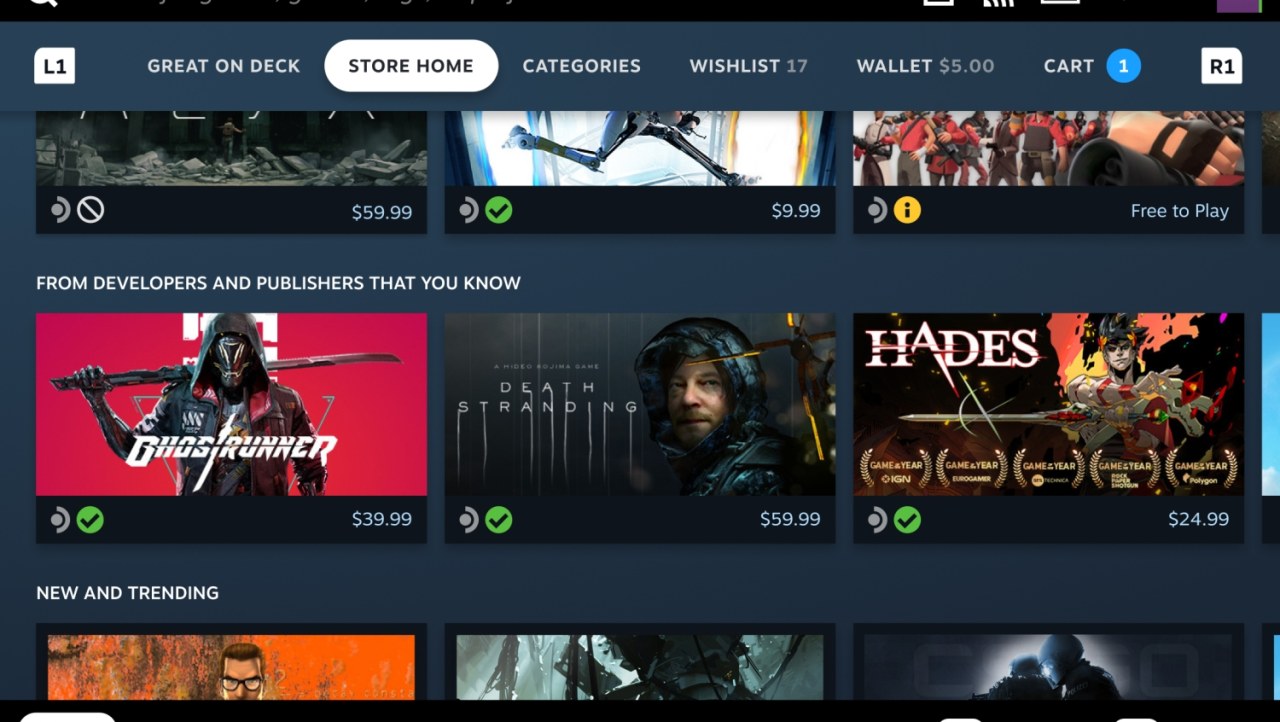 Valve testing ALL Steam games for Steam Deck compatibility
