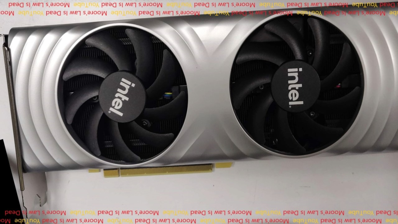 Intel Arc Alchemist flagship GPU recently tested on Geekbench