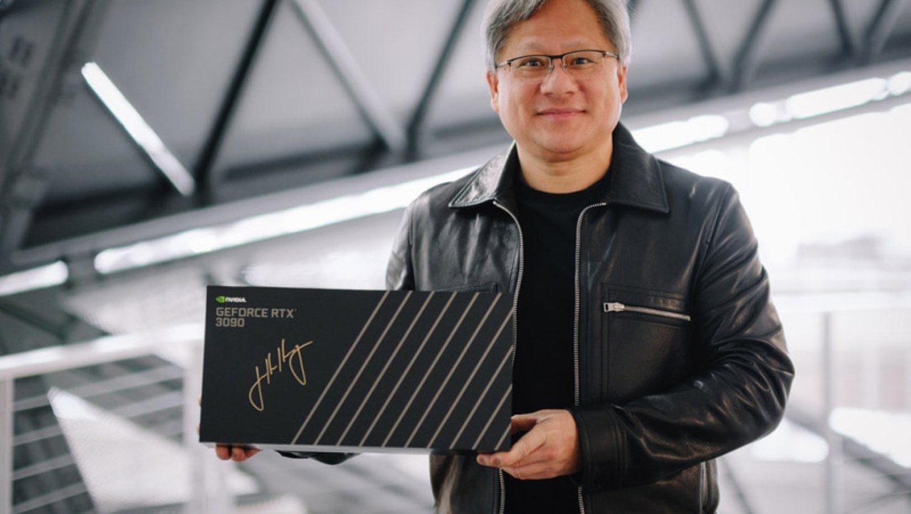NVIDIA giving away 8 x GeForce RTX 3090 signed by CEO Jensen Huang