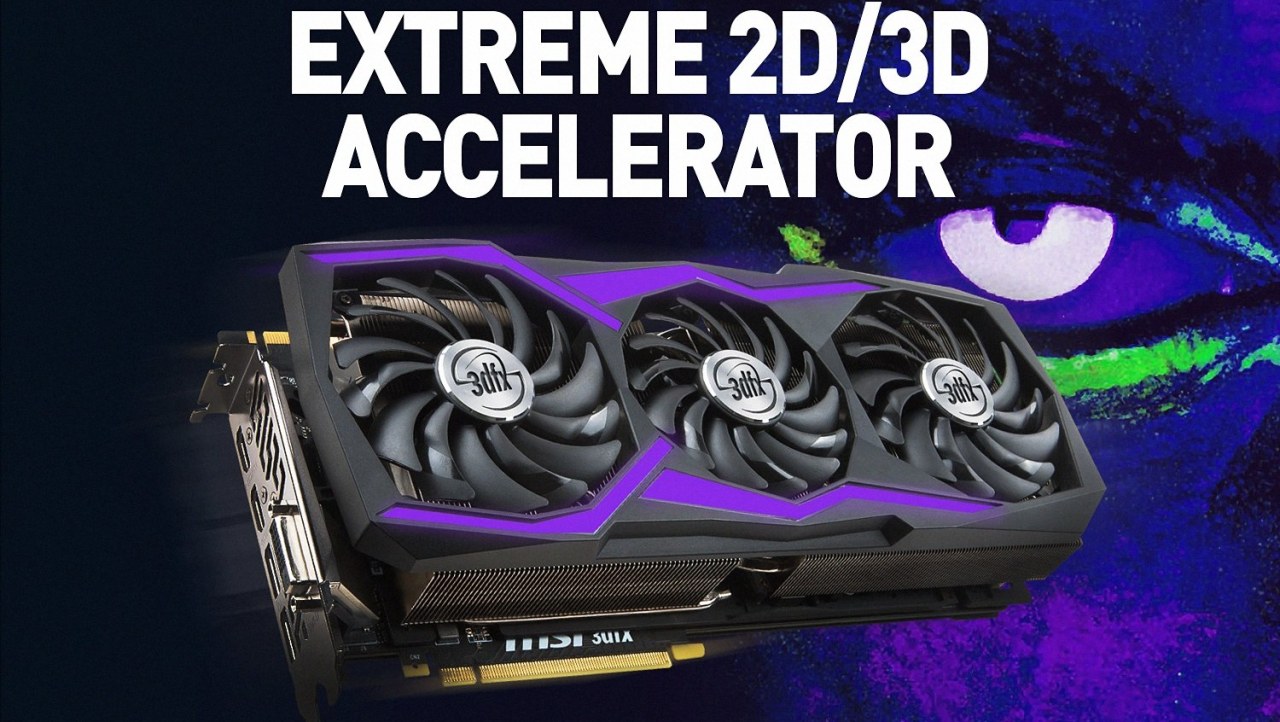 MSI teases Voodoo5 7000 GPU with 48GB of GDDR7, spanks RTX 3090 Ti