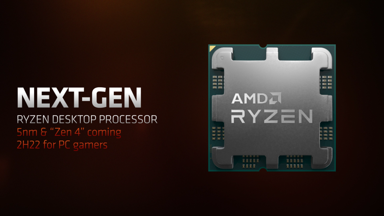 AMD's next-gen Ryzen 7000 series Zen 4 CPUs enter mass production soon