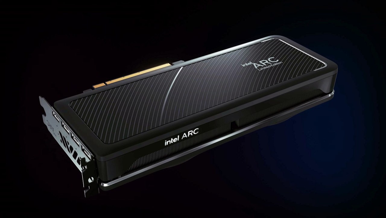 Intel Arc Alchemist A770 desktop GPU: full ACM-G10 GPU at 2.4GHz