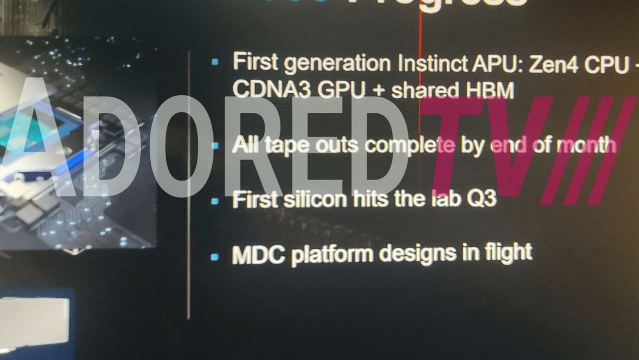 AMD Instinct MI300: first-gen exascale APU with Zen 4 CPU + CDNA 3 GPU