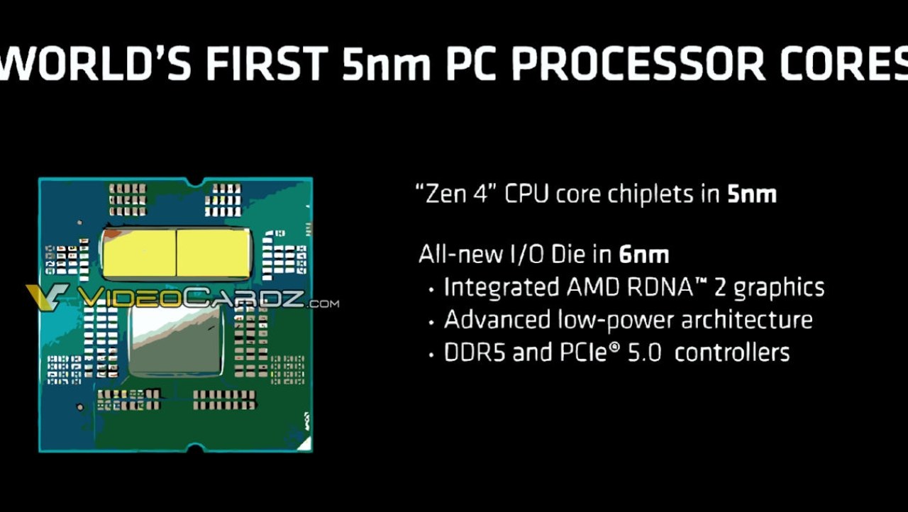 AMD Ryzen 7000 series CPUs: 15% single-thread perf improvement, 5GHz+