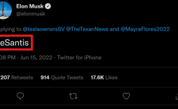 Elon Musk says he'd vote Ron DeSantis for US president in 2024
