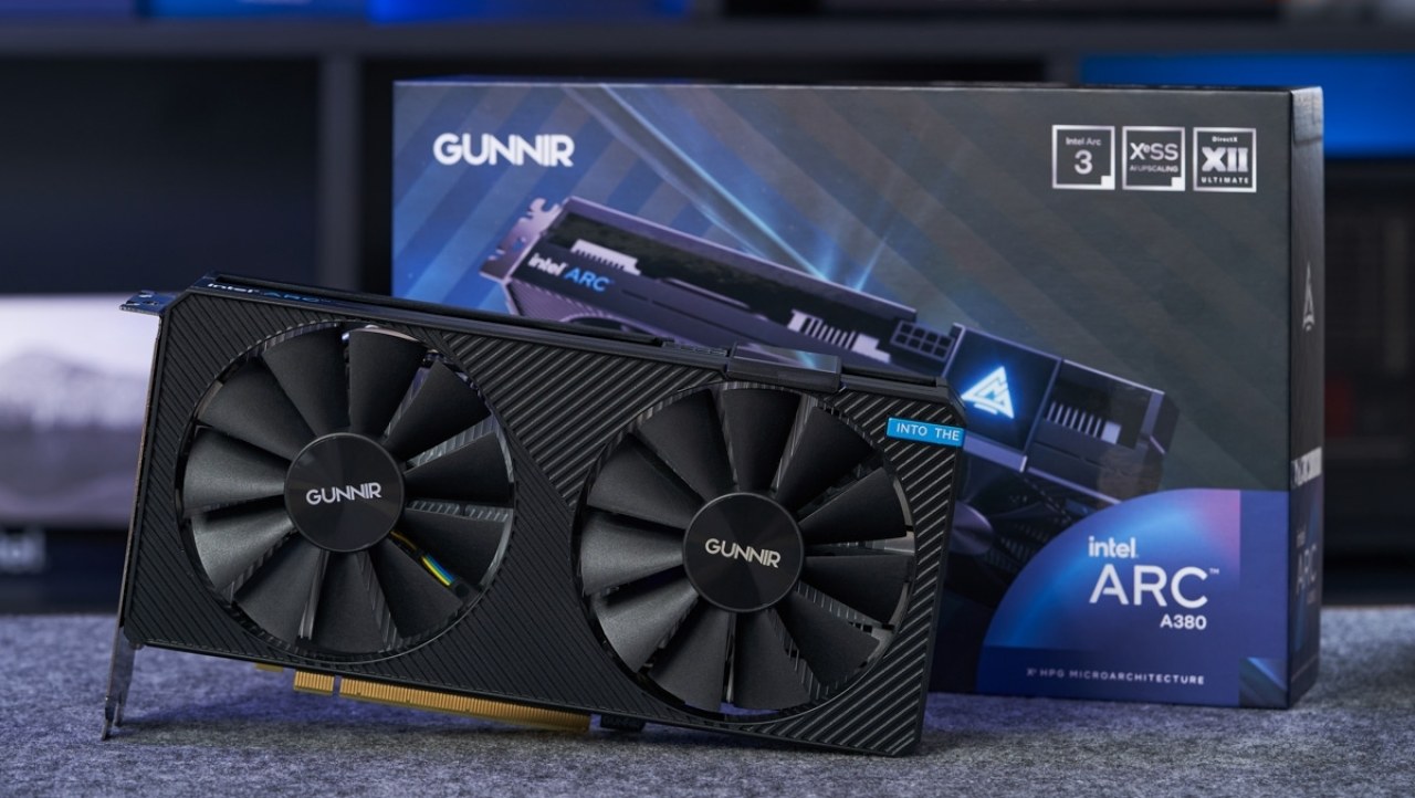 The first custom Intel Arc A380 desktop GPU listed in China for $595