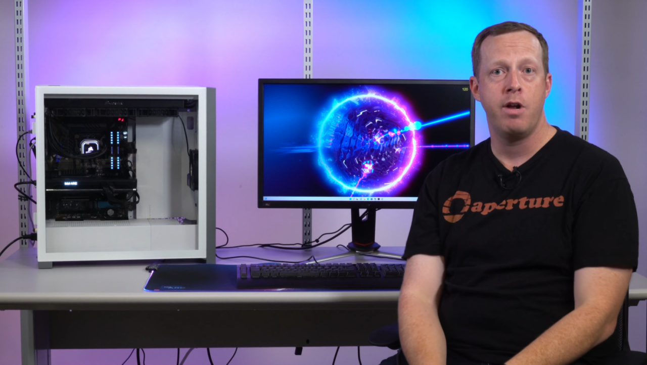 Intel Arc A750 GPU benched in new marketing video, useless test used