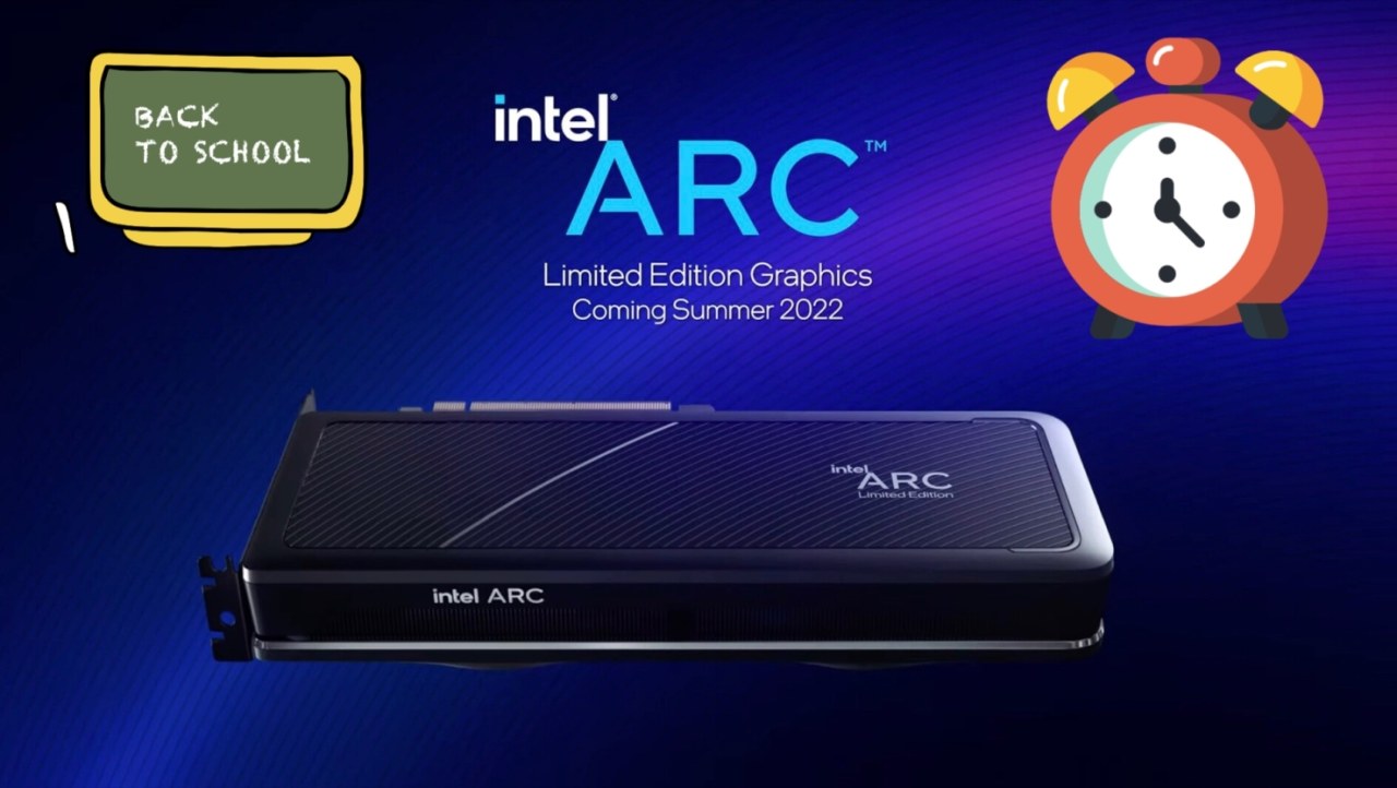 Intel Arc GPU launch: spans 2 months, cards sent to 'select reviewers'