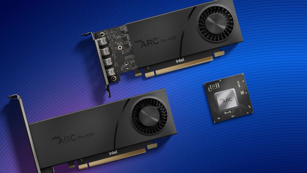 Intel Arc Pro GPUs announced: Arc Pro A50, Arc Pro A40, Arc Pro A30M
