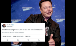 Elon Musk clears up confusion buying Coca-Cola and Manchester United