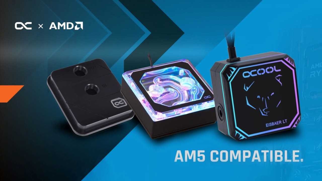 Alphacool: all of our CPU coolers are AM5 ready, supports Zen 4 CPUs