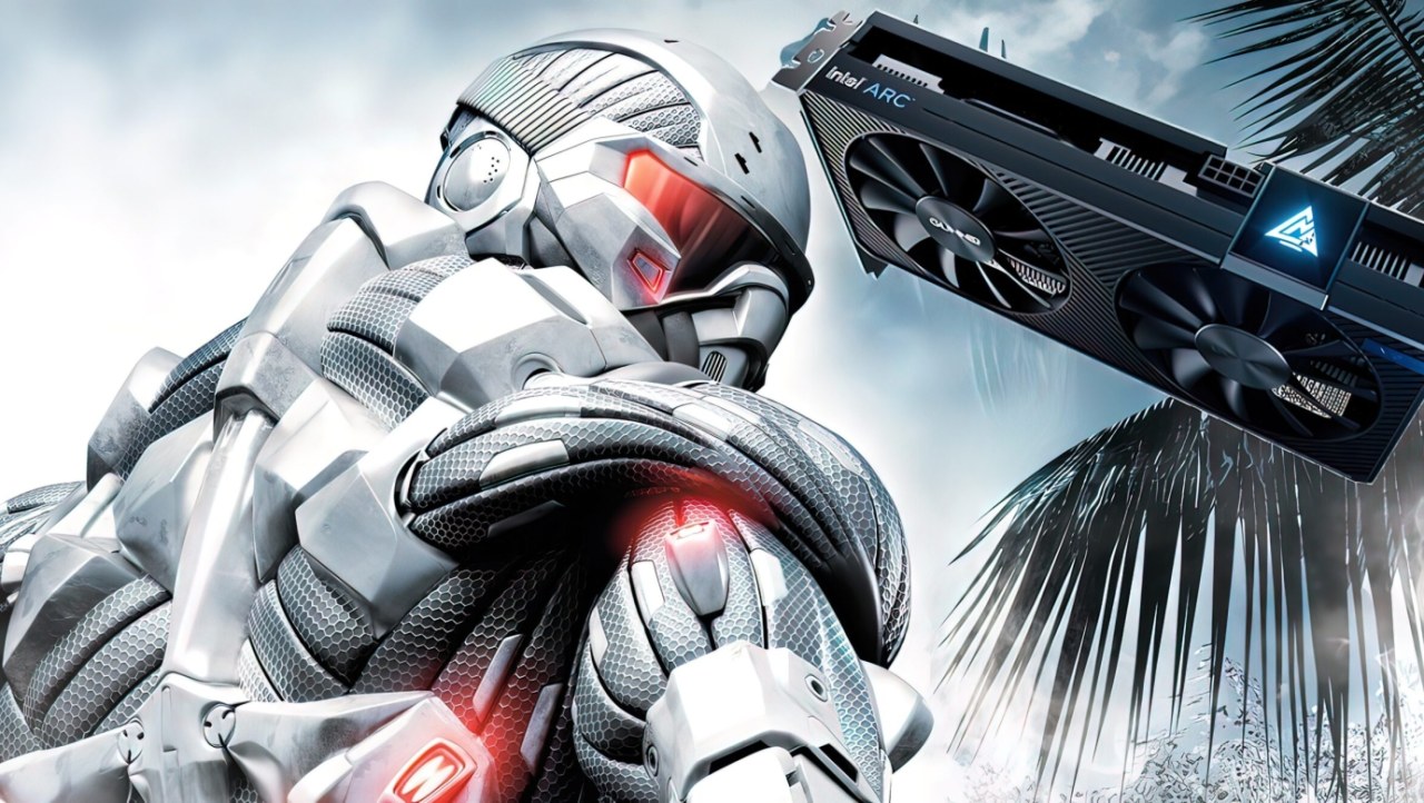 Intel Arc A380 entry-level GPU: runs Crysis at 1080p and over 60FPS