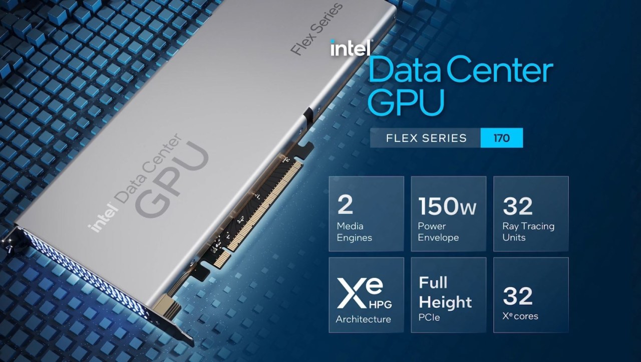 Intel hides Arc GPU name: Arctic Sound-M rebranded to Flex GPU series
