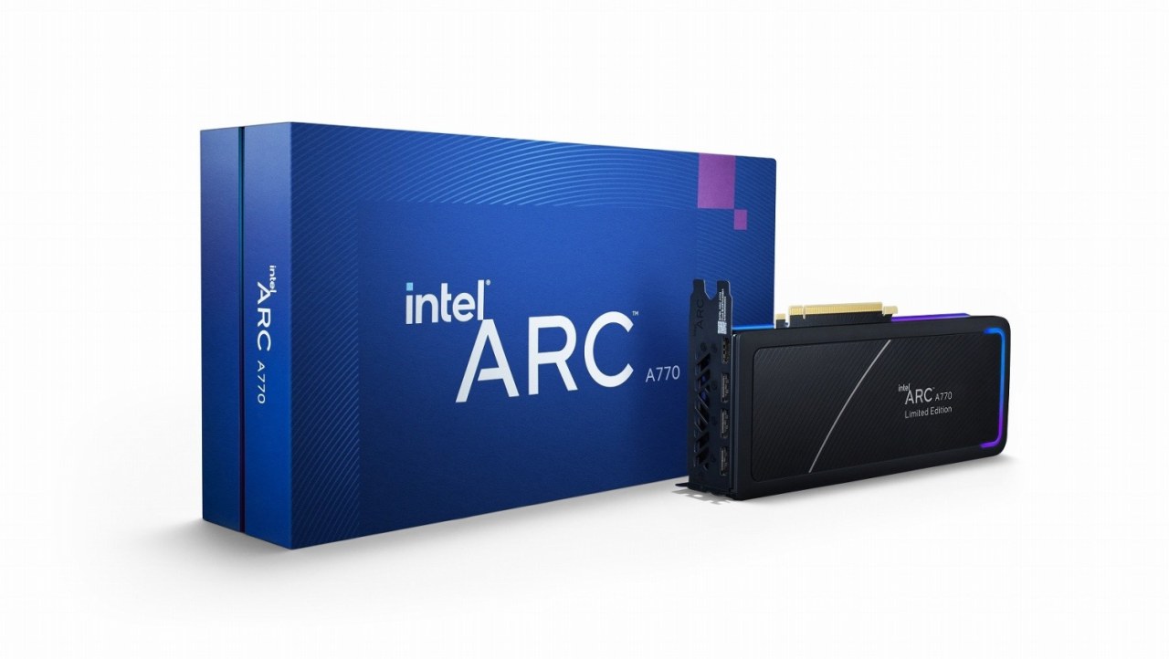 Intel finally, finally launches Intel Arc A770: October 12 for $329