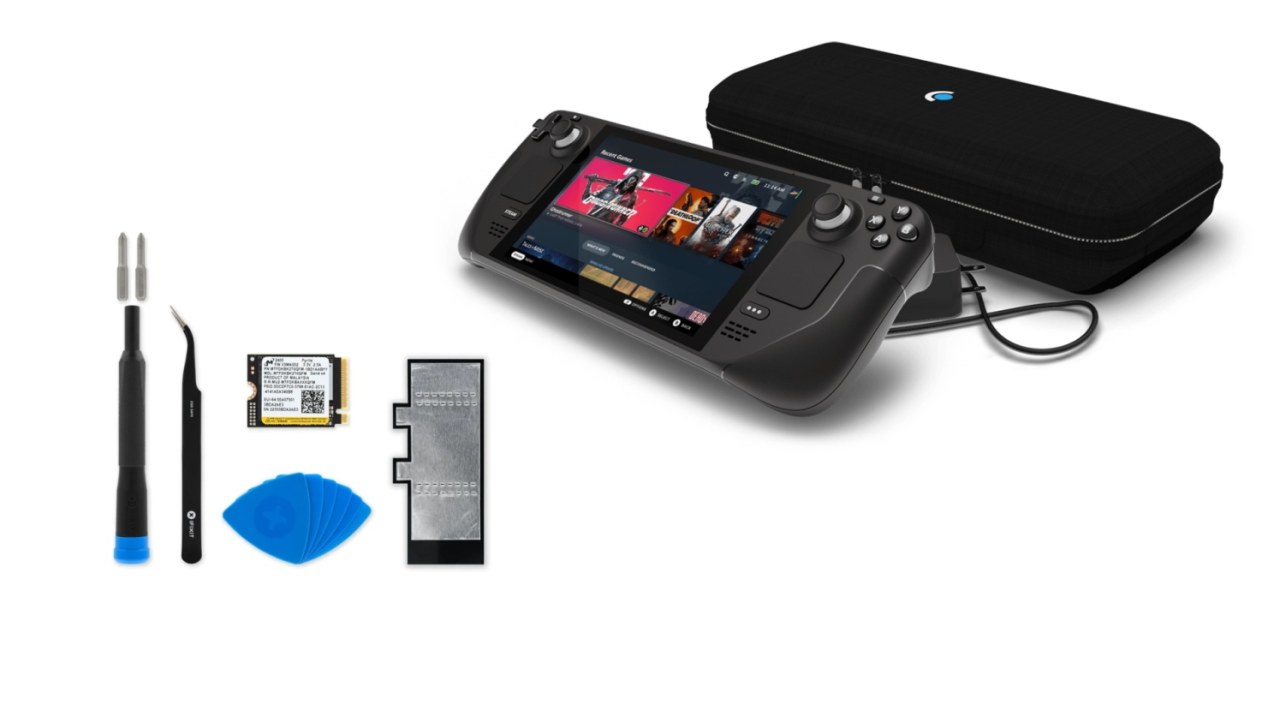 iFixit is offering Steam Deck SSD upgrade kits going all the way up to 2TB